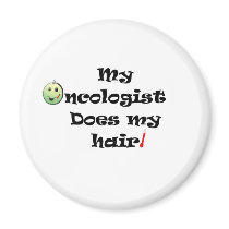 ChemoHair Blk Ltrs Magnets