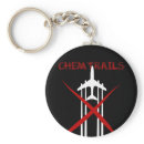 Chemtrails Are Wrong on black Keychains