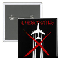 Chemtrails Are Wrong on black Pin