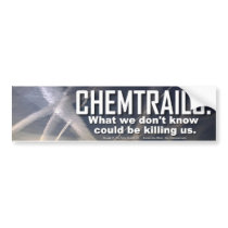 Chemtrails Bumper Sticker