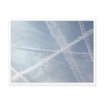 Chemtrails Over Spain Post Card