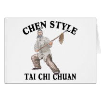 Chen Style Tai Chi Chuan Greeting Cards