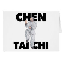 Chen Tai Chi T-Shirts - White Ape Presents Card