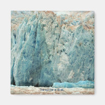 Chenega Glacier, Alaska Fridge Magnets