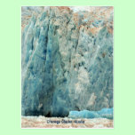 Chenega Glacier, Alaska postcards