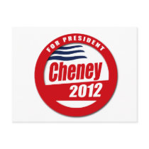 Cheney 2012 Button postcards
