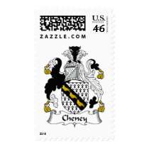 Cheney Family Crest postage