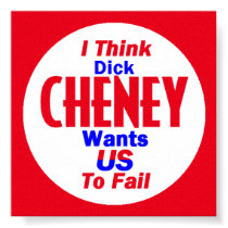 Cheney Poster posters