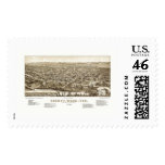 Cheney, WA Panoramic Map - 1884 postage