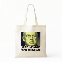 Cheney War Criminal Tote Bag