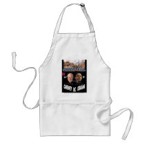 CheneyObamaPoster aprons