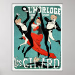 Cheret Art Nouveau Poster:  Les Girard: Dance