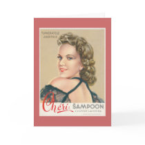 "Cheri" Valentine Card by Vintage_Estonia "Cheri" Valentine Card