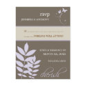 Cherish-RSVP Postcard postcard