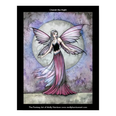 Cherish the Night Fairy Poster by Molly Harrison by robmolily