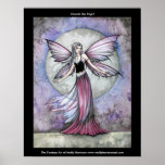 Cherish the Night Fairy Poster by Molly Harrison