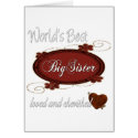 Cherished Big Sister cards