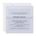 Cherished Blue - Religious Invitation