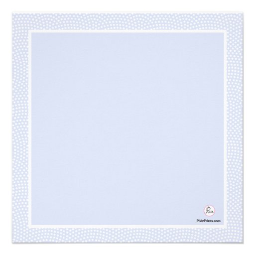 Cherished Blue - Religious Invitation