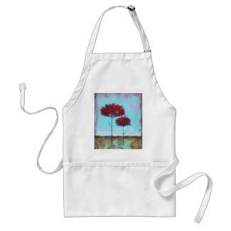 Cherished Chef Apron From Original Painting apron