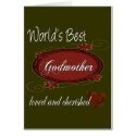 Cherished Godmother cards