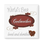 Cherished Godmother Fridge Magnet