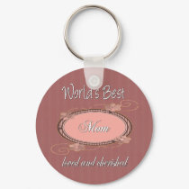 Cherished Mom Series keychains