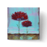 Cherished Square Pin From Original Painting