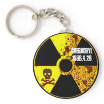 Chernobyl 25th year memorial key chains