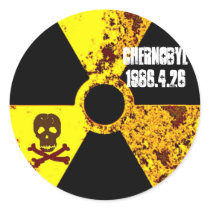 Chernobyl 25th year memorial sticker
