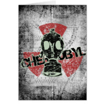 CHERNOBYL GREETING CARD