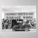 Cherokee Auto Parts: 1936 Poster