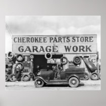Cherokee Auto Parts: 1936 Poster