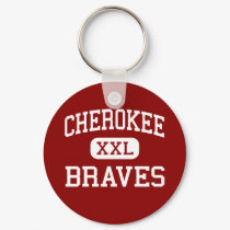 Cherokee - Braves - High - Cherokee North Carolina keychains