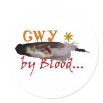 Cherokee by Blood Sticker