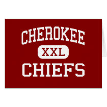 Cherokee - Chiefs - High - Rogersville Tennessee cards