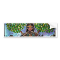 Cherokee Tree Bumper Sticker
