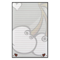 Cherries and Hearts Stationary stationery by jfarrell12 Cherries and Hearts Stationary stationery