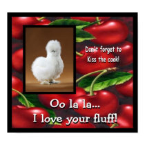 Cherries and Silkie posters by TheFeatherFactory Cherries and Silkie posters