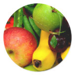 Cherries Bananas And Apples Stickers