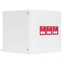Cherries Vinyl Binders