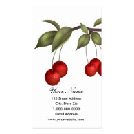 Cherries Business Cards