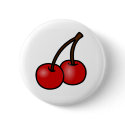 Cherries buttons