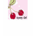 Cherries Cherry Girl T-Shirt (Yellow) by lildevil024 Cherries Cherry Girl T-Shirt (Yellow)