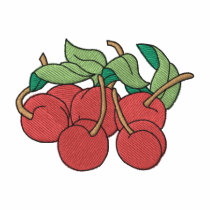 Cherries embroidered shirts by ZazzleEmbroidery Cherries embroidered shirts