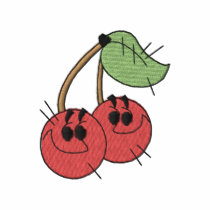 Cherries embroidered shirts by ZazzleEmbroidery Cherries embroidered shirts