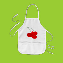 Cherries Kid's apron aprons