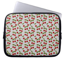 cherries laptop sleeves