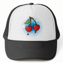 Cherries Love - Heart hats