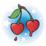Cherries Love - Sticker